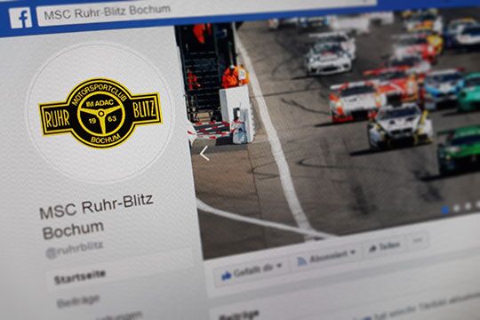 Ruhr-Blitz auf Facebook