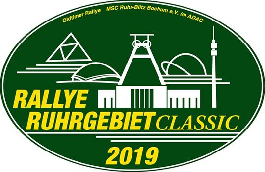 Rallye Ruhrgebiet Classic 2019 Plakette